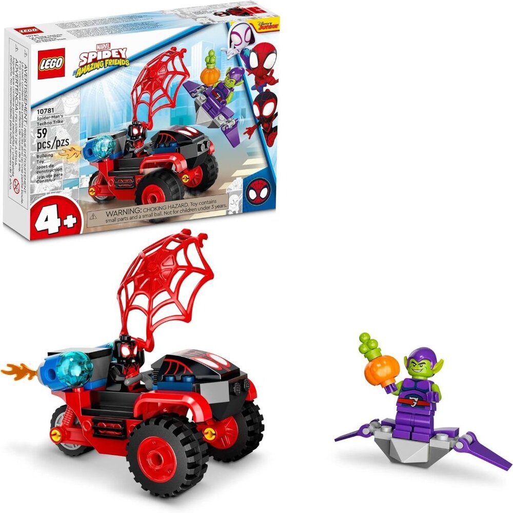 Lego  Marvel Spider-Man’s Techno Trike 10781  New In Box